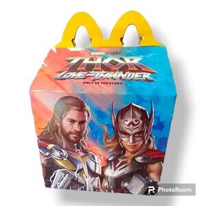 2022 Thor McDonalds Happy Meal Box EMPTY BOX ONLY